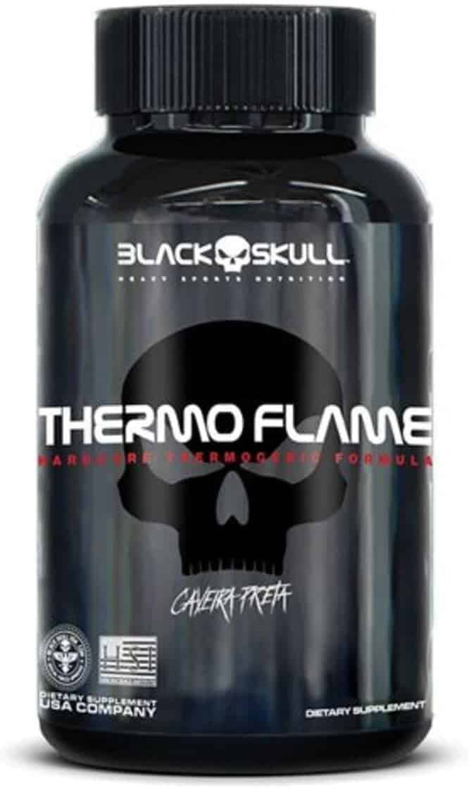 Black Skull Thermo Flame (120 Tabs) Black Skull Thermo Flame (120 Tabs) - Imagem 1