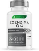 Coenzima Q10 + L Triptofano 500mg 100% Absorção 120Cápsulas Ecomev