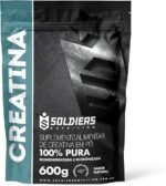 Creatina Monohidratada 600g - 100% Pura Importada - Soldiers Nutrition