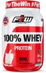 FTW 100% Whey Protein com Proteína Concentrada WPC, Suplemento Alimentar