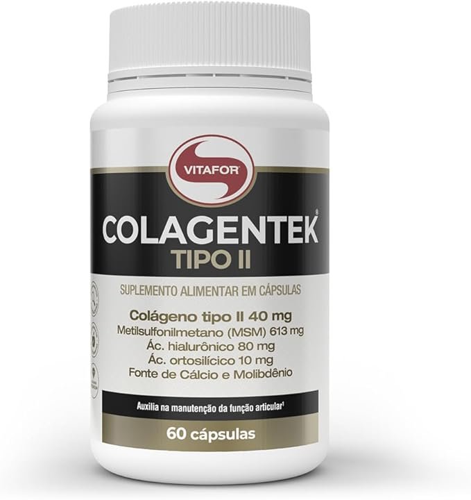Vitafor - NOVO Colagentek II - 60 Cápsulas Vitafor - NOVO Colagentek II - 60 Cápsulas - Imagem 1