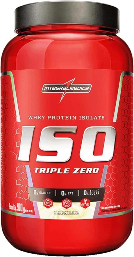 Whey Protein Isolado - Baunilha - 900g - Integralmédica